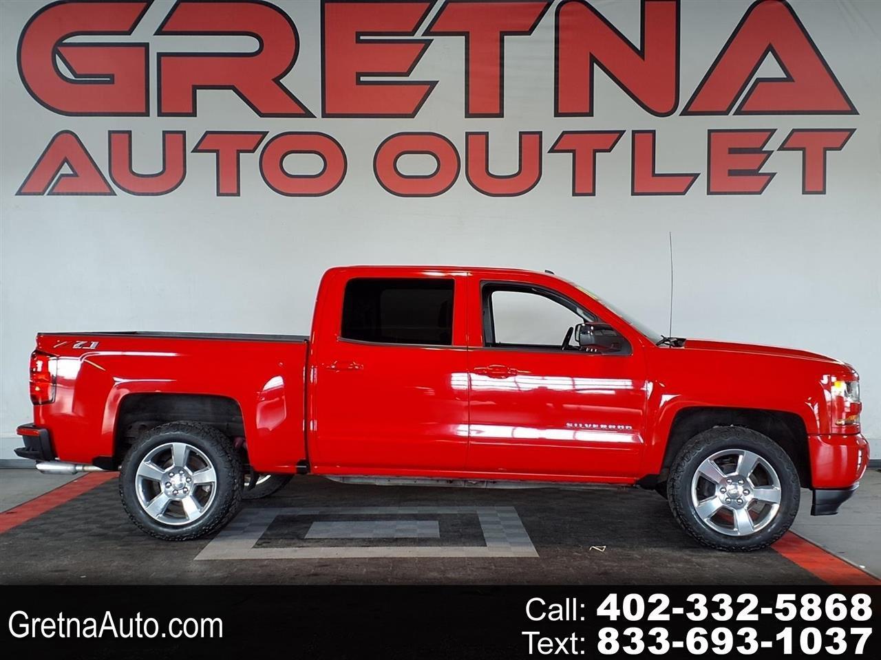 2018 Chevrolet Silverado 1500 4WD Crew Cab 143.5" LT w/2LT