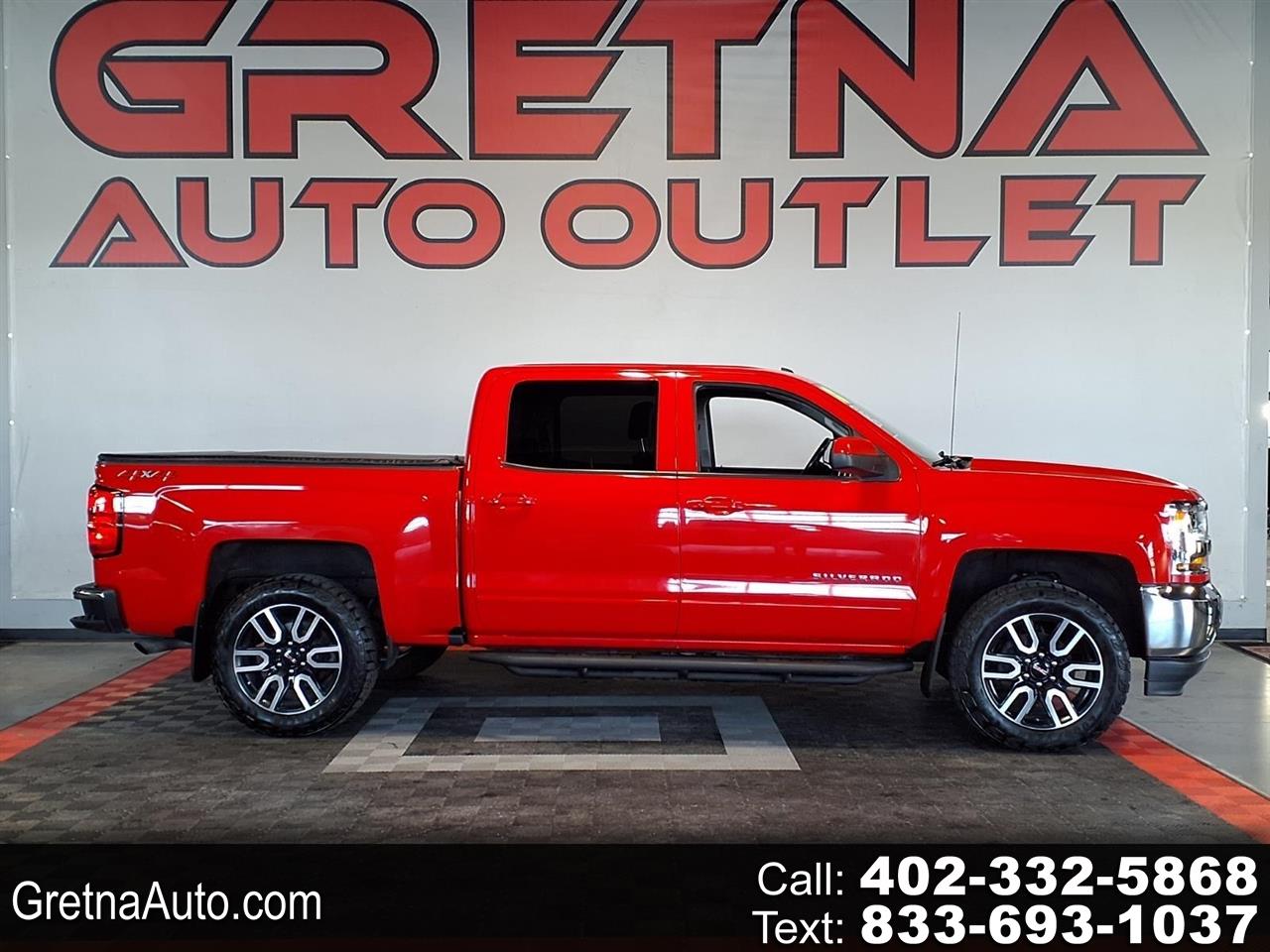 2018 Chevrolet Silverado 1500 4WD Crew Cab 143.5" LT w/1LT