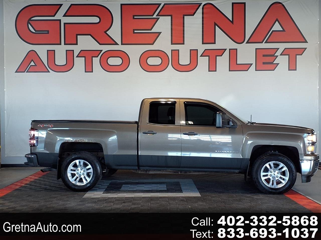 2014 Chevrolet Silverado 1500 4WD Double Cab 143.5" LT w/1LT