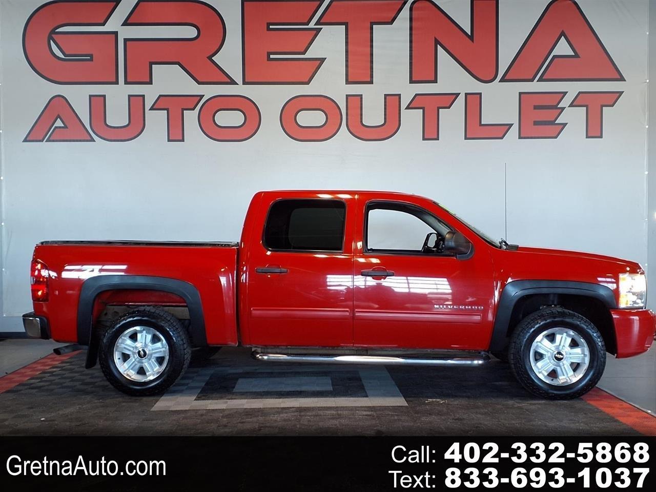 2011 Chevrolet Silverado 1500 4WD Crew Cab 143.5" LT