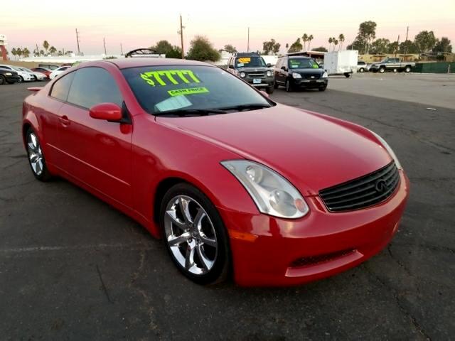Used 2003 Infiniti G35 Coupe for Sale in Phoenix AZ 85301 New Deal Pre