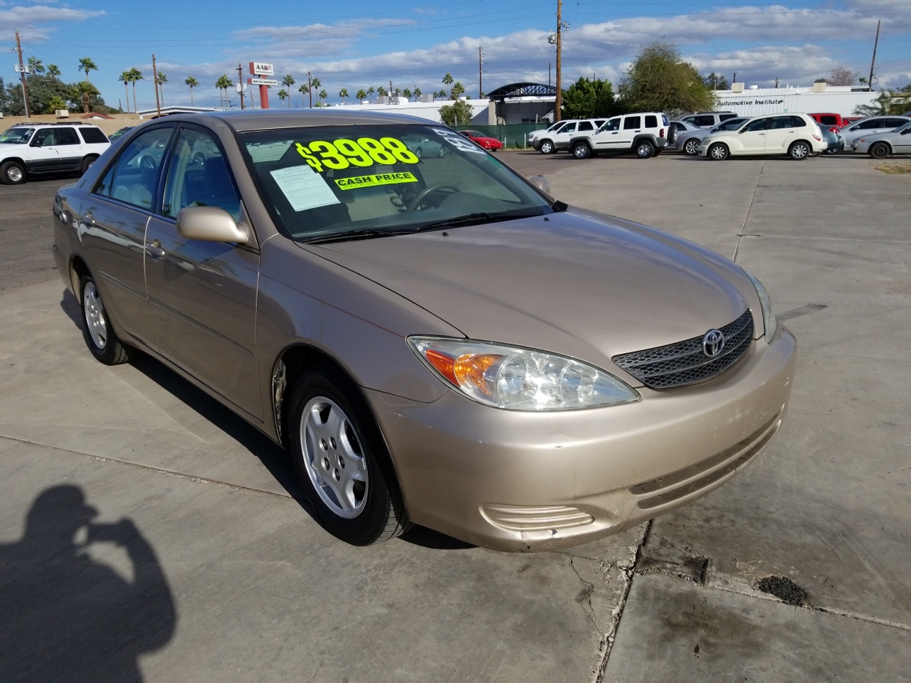Used 2002 Toyota Camry XLE V6 for Sale in Phoenix AZ 85301 New Deal Pre-Owned Autos