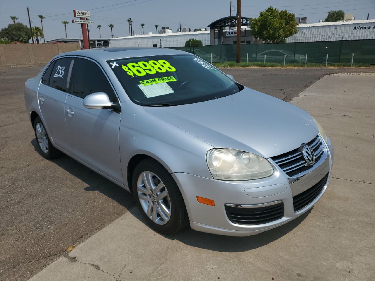 Used 2007 Volkswagen Jetta 2.5L w/ Pkg. 2 & Sunroof for Sale in Phoenix AZ 85301 New Deal Pre