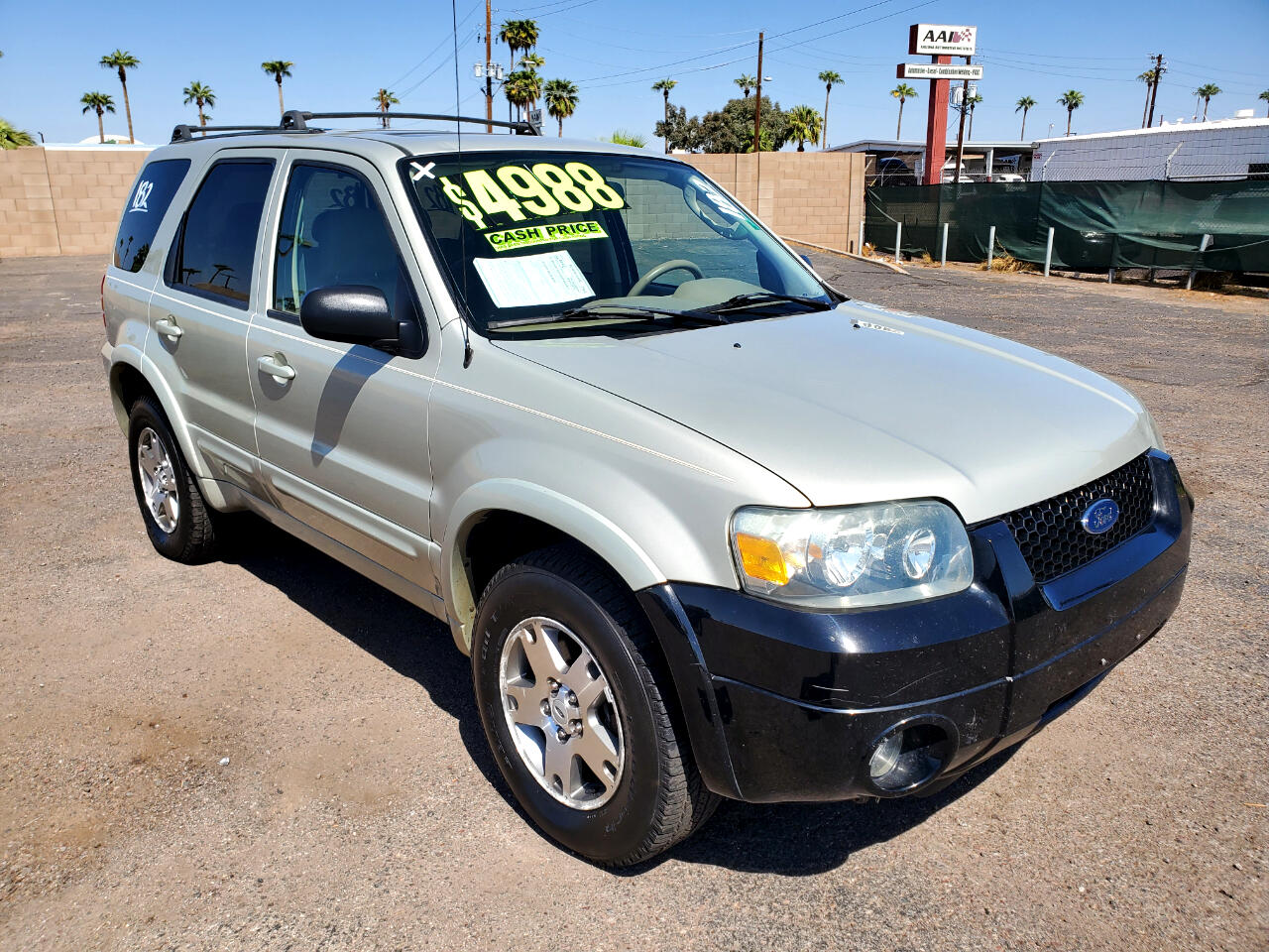 Used 2005 FORD ESCAPE 30 4WD SUNROOF for Sale BK184895  BE FORWARD