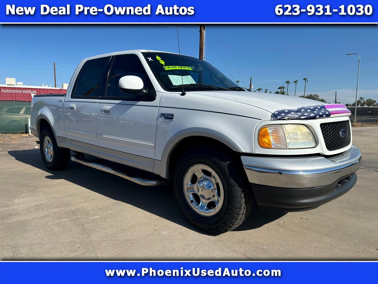 2002 Ford F150 2WD SuperCab 145" Lariat