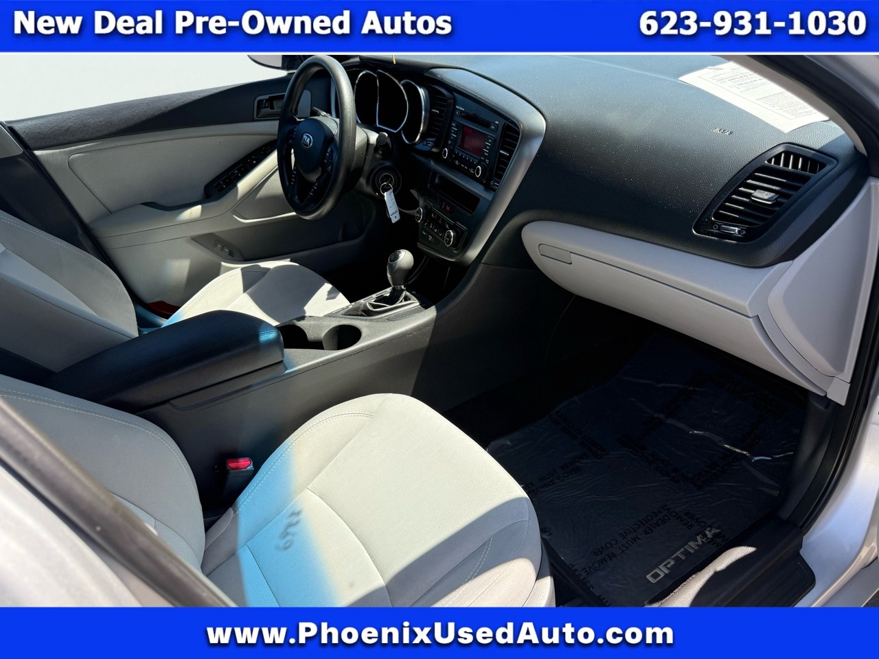 Kia Optima LX MT 2013