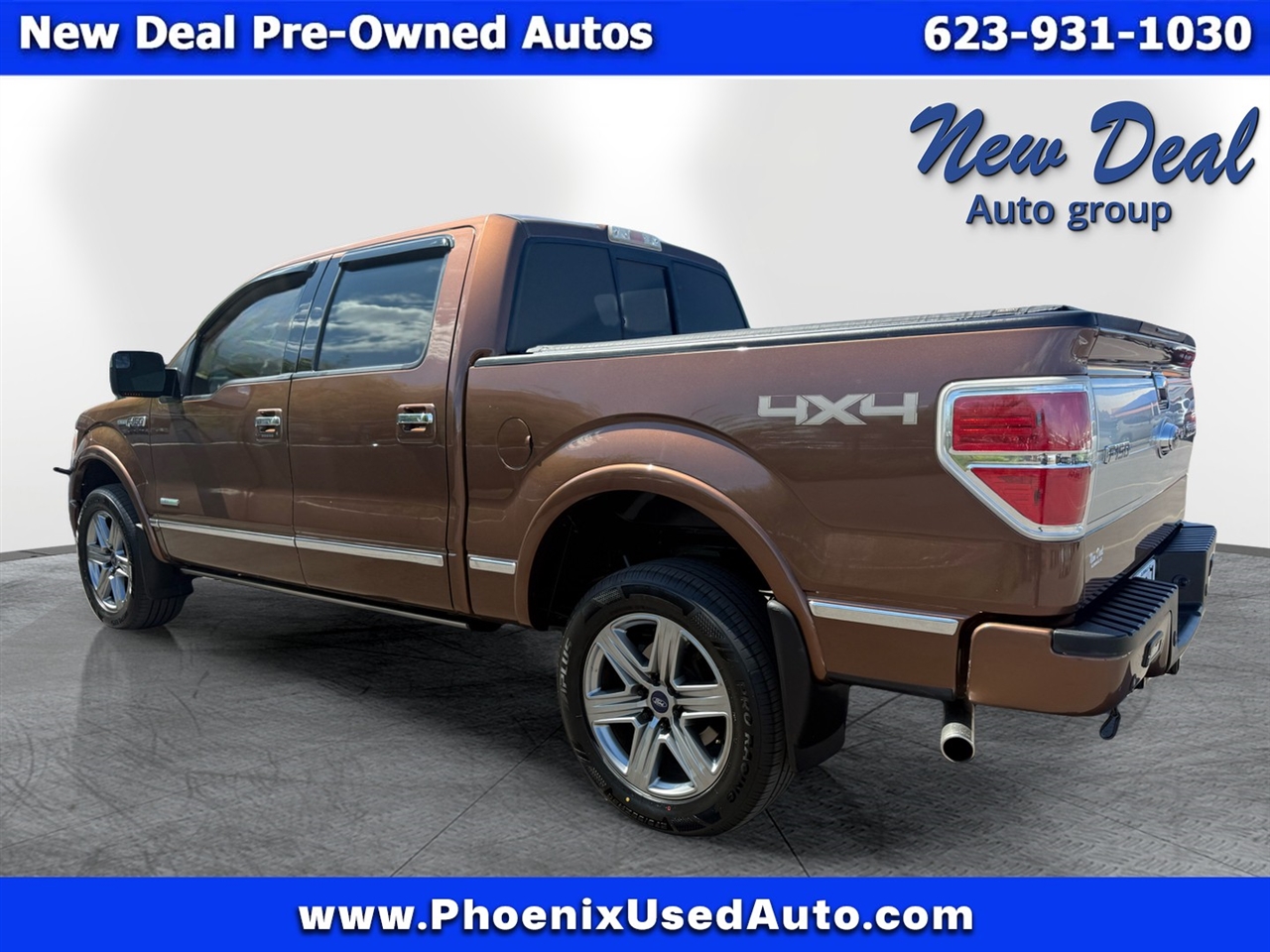 Ford F-150 4WD SuperCrew 145" Platinum 2012