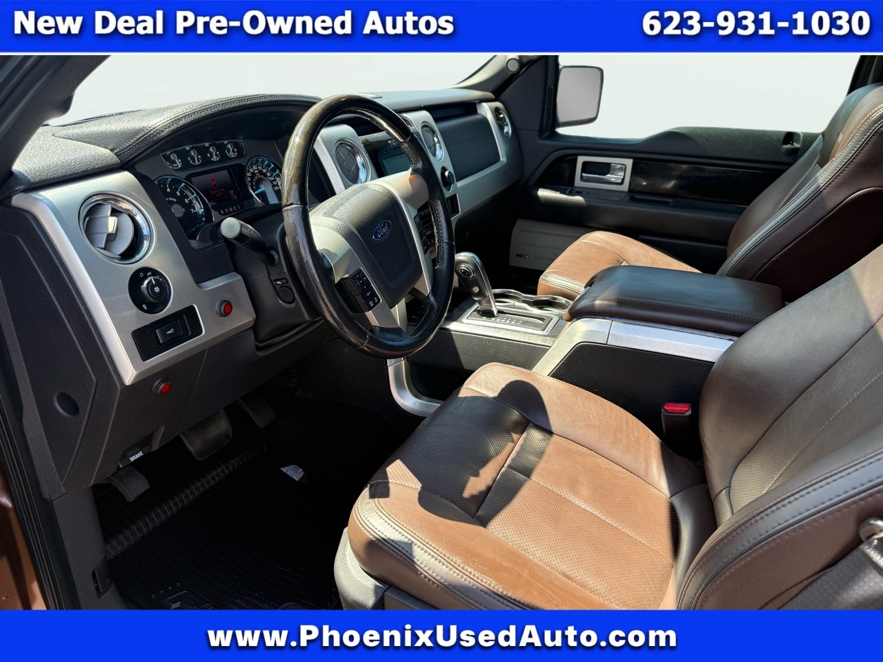 Ford F-150 4WD SuperCrew 145" Platinum 2012