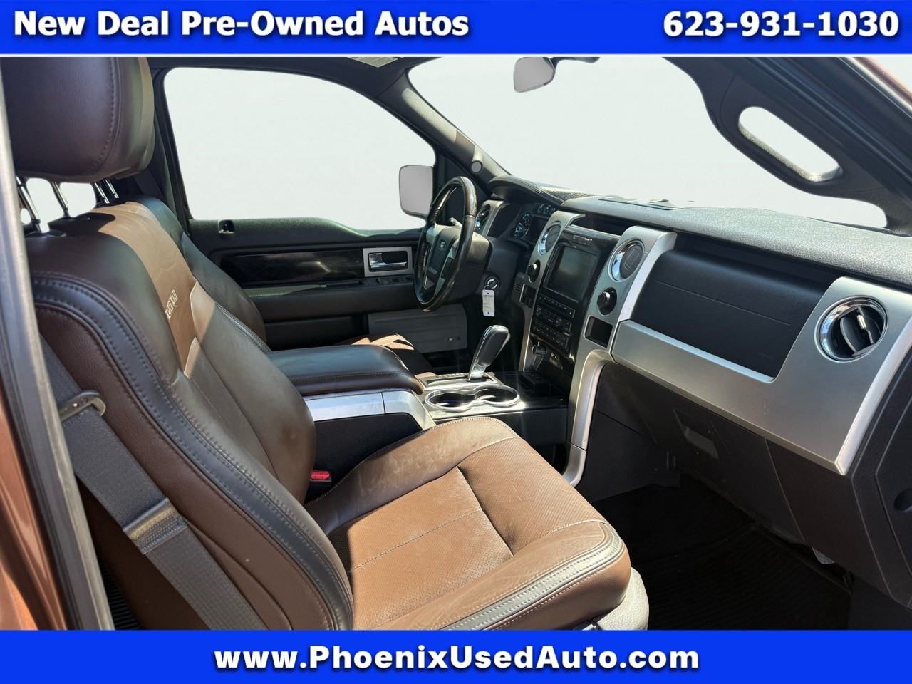 Ford F-150 4WD SuperCrew 145" Platinum 2012