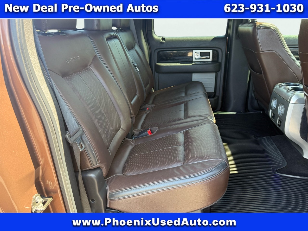 Ford F-150 4WD SuperCrew 145" Platinum 2012