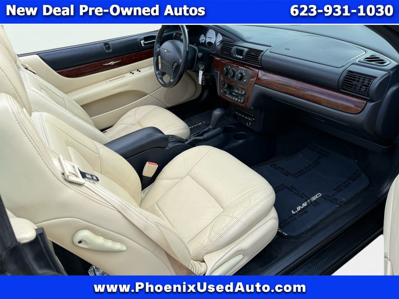 Chrysler Sebring Limited Convertible 2002 Chrysler Sebring Limited Convertible 2002