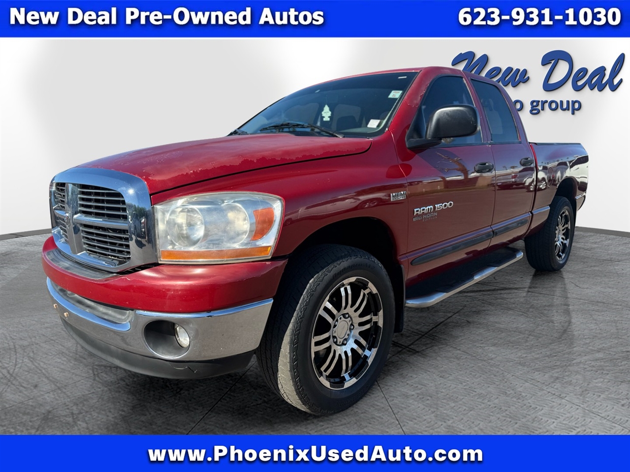 Dodge Ram 1500 4WD Quad Cab 140.5" Laramie 2006 Dodge Ram 1500 4WD Quad Cab 140.5" Laramie 2006