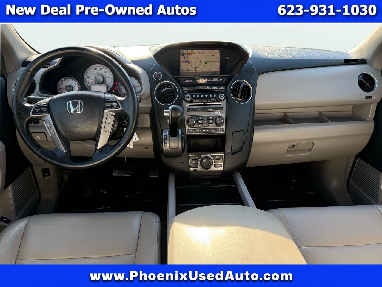 Honda Pilot Touring 2WD 5-Spd AT with DVD 2012