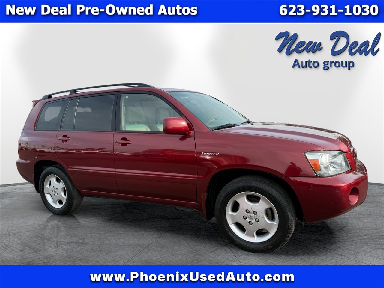 2005 Toyota Highlander V6 2WD with 3rd-Row Seat
