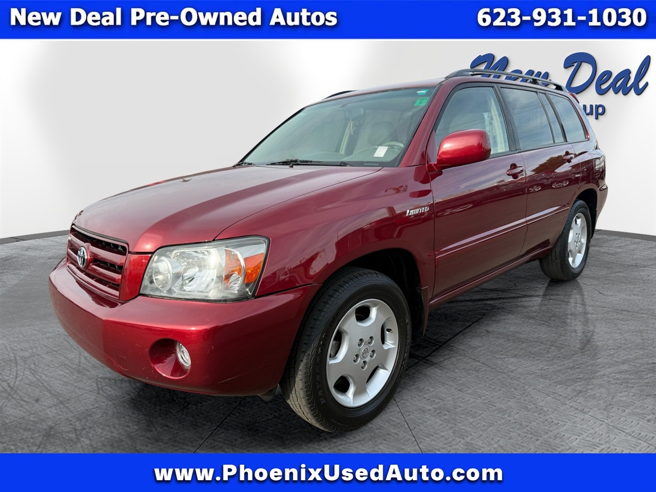 Toyota Highlander V6 2WD with 3rd-Row Seat 2005
