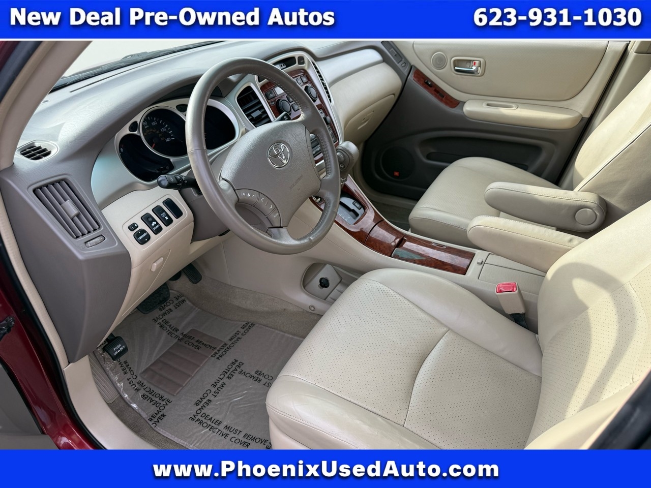 Toyota Highlander V6 2WD with 3rd-Row Seat 2005