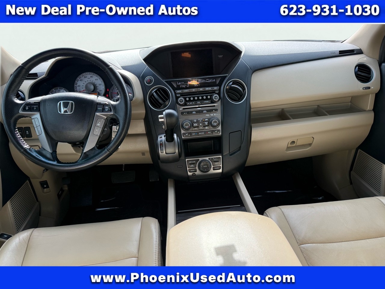 Honda Pilot Touring 2WD 5-Spd AT with DVD 2012