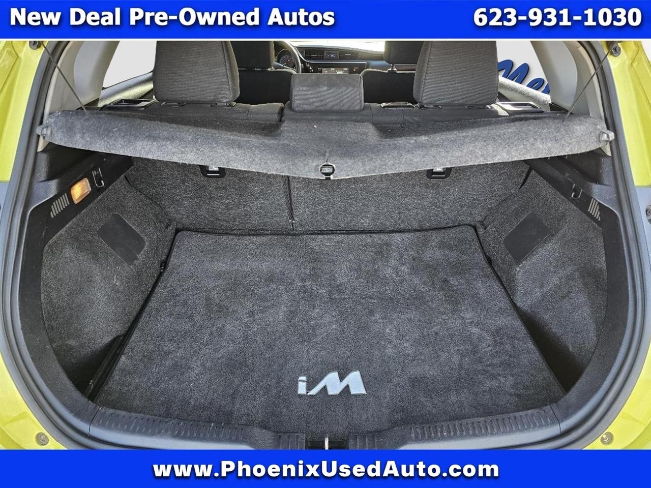 Toyota Corolla iM 6M 2017