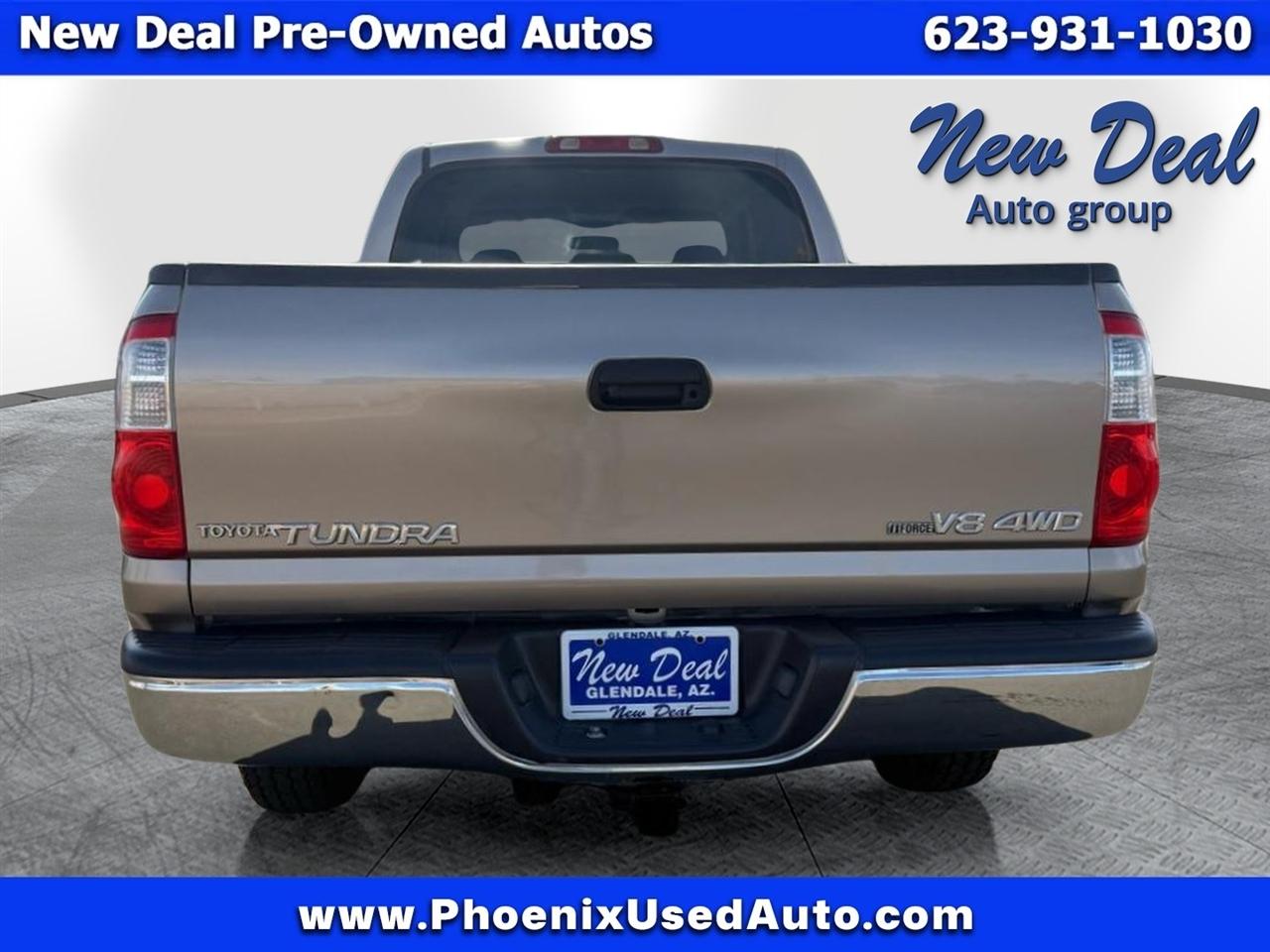 Toyota Tundra 4WD Double 164.6" 4.7L V8 SR5 (Natl 2006