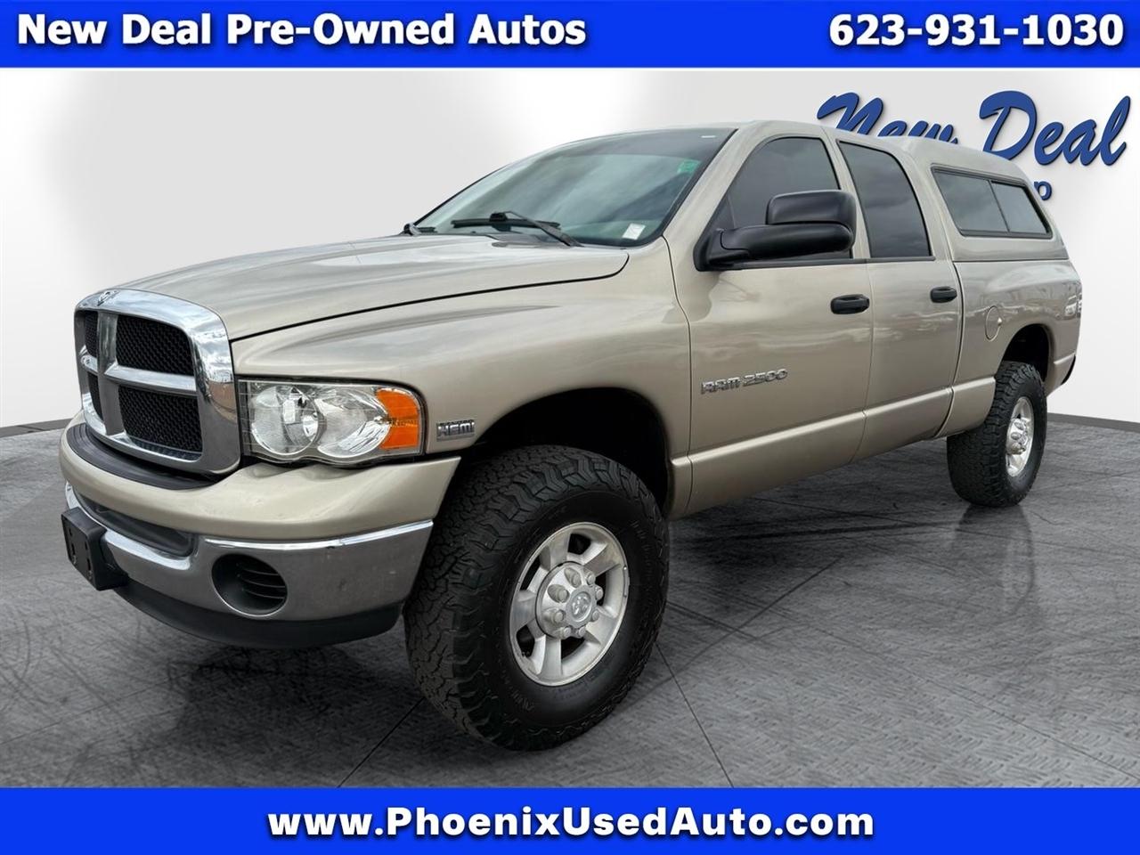 Dodge Ram 2500 Laramie Quad Cab Long Bed 4WD 2004