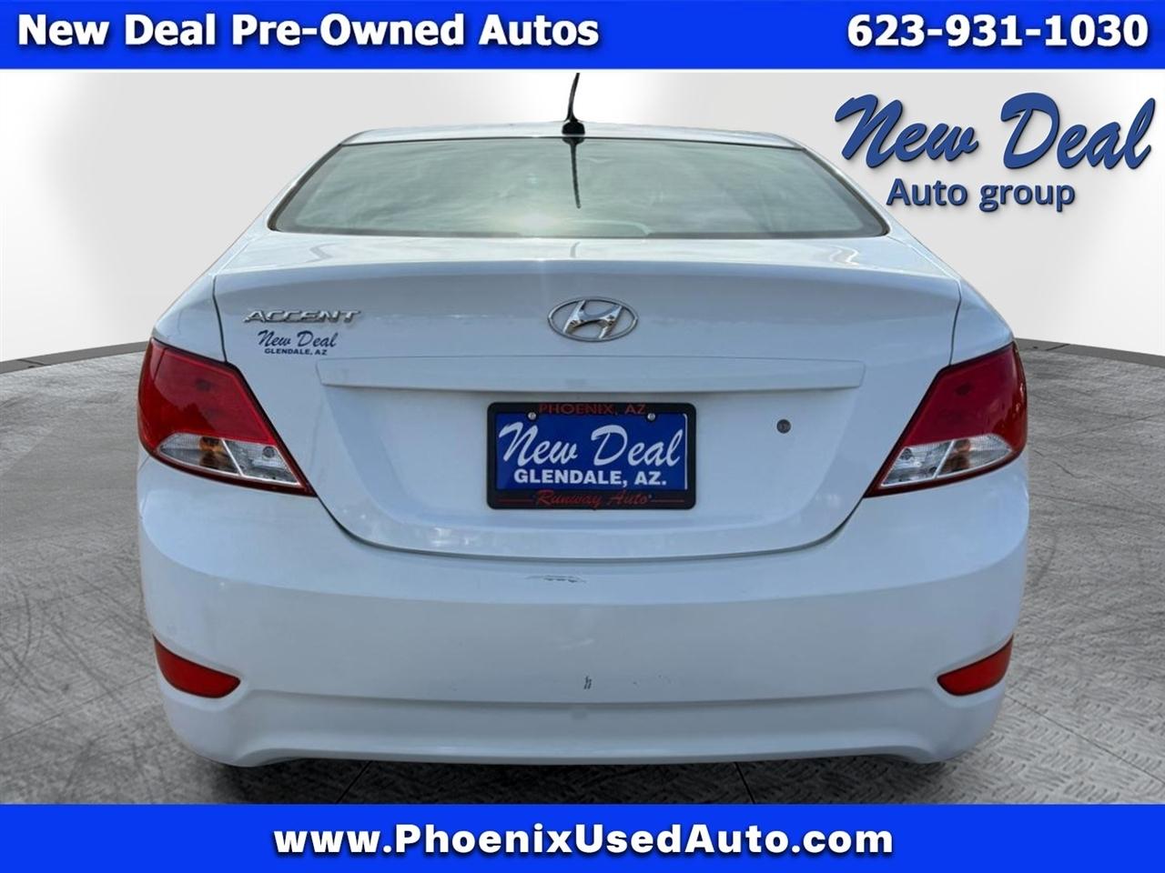 Hyundai Accent SE 4-Door 6A 2017