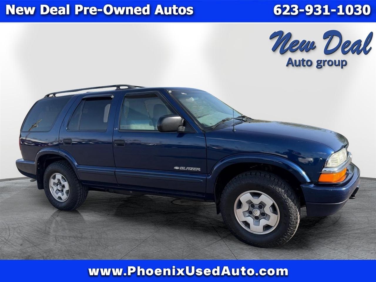 2002 Chevrolet Blazer 4-Door 4WD LS