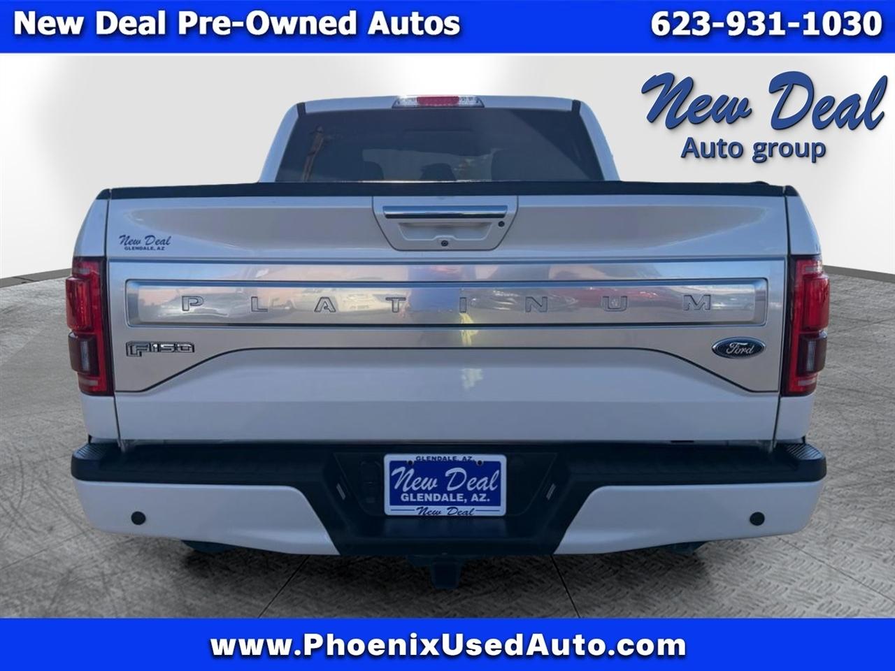 Ford F-150 2WD SuperCrew 145" Platinum 2015