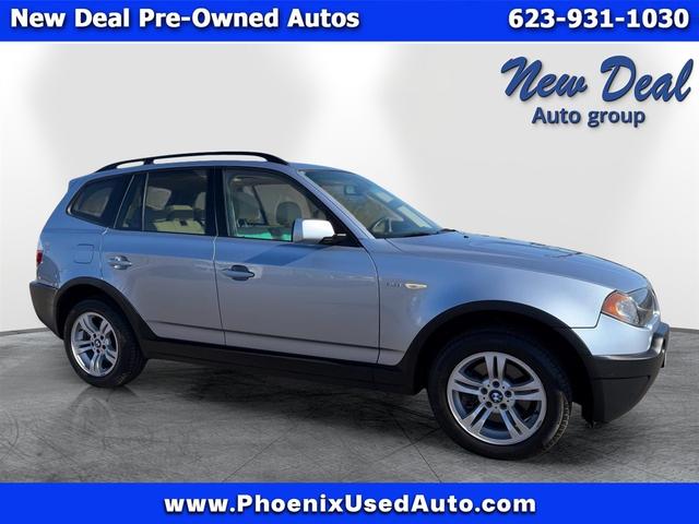 Blue 2005 BMW X3 SUV / Crossover All-Wheel Drive Automatic