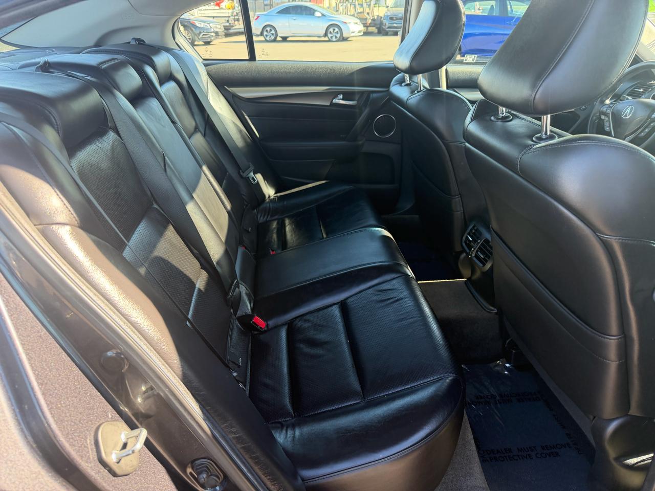 Acura TL 6-Speed AT with Tech Package and 18-In. WP 2012