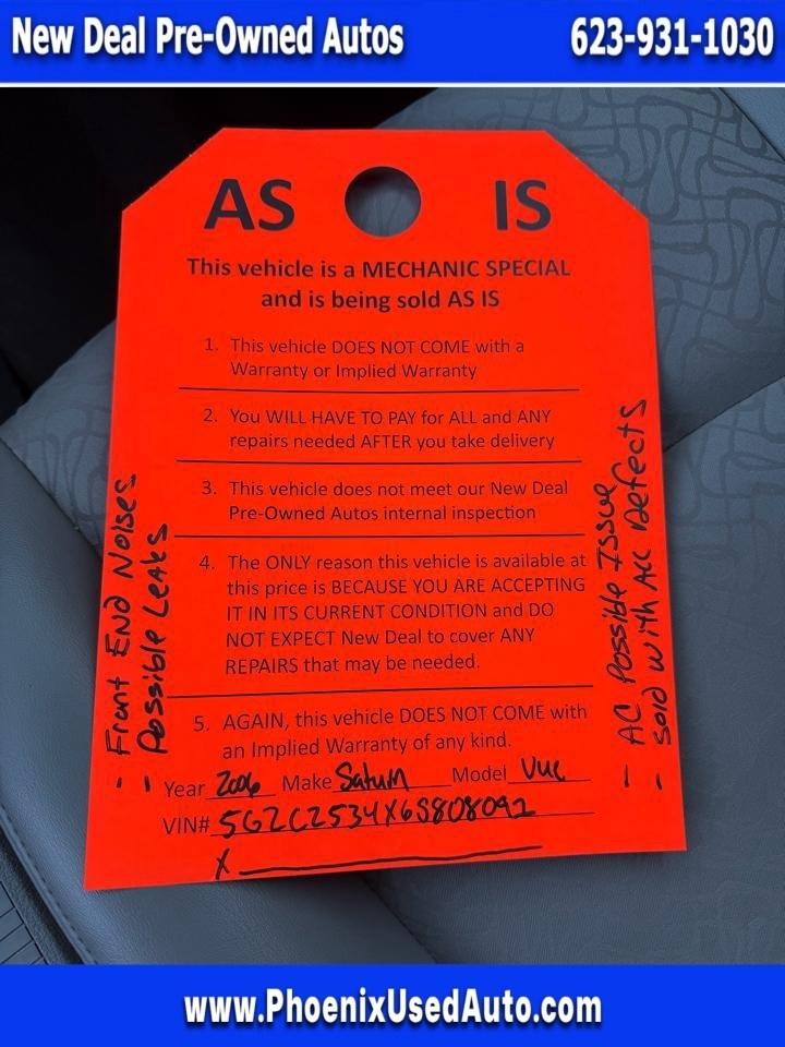 Saturn VUE FWD V6 2006