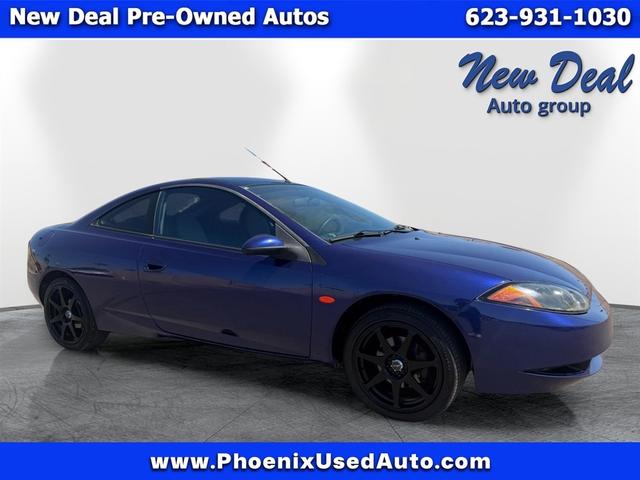 Blue 1999 Mercury Cougar V6 Hatchback FWD Hatchback Front-Wheel Drive Automatic