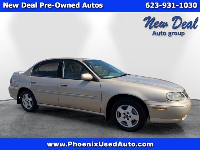 Gold 2002 Chevrolet Malibu LS FWD Sedan Front-Wheel Drive Automatic