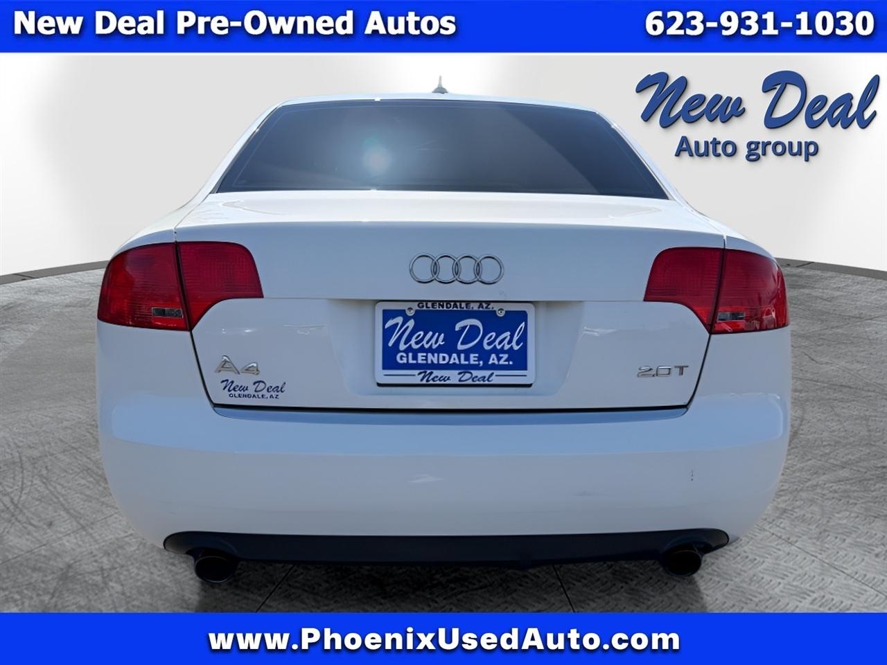 Audi A4 2.0 T with Multitronic 2006