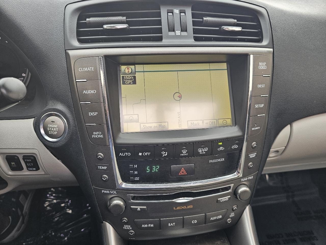 Lexus IS IS 250 6-Speed Sequential 2010