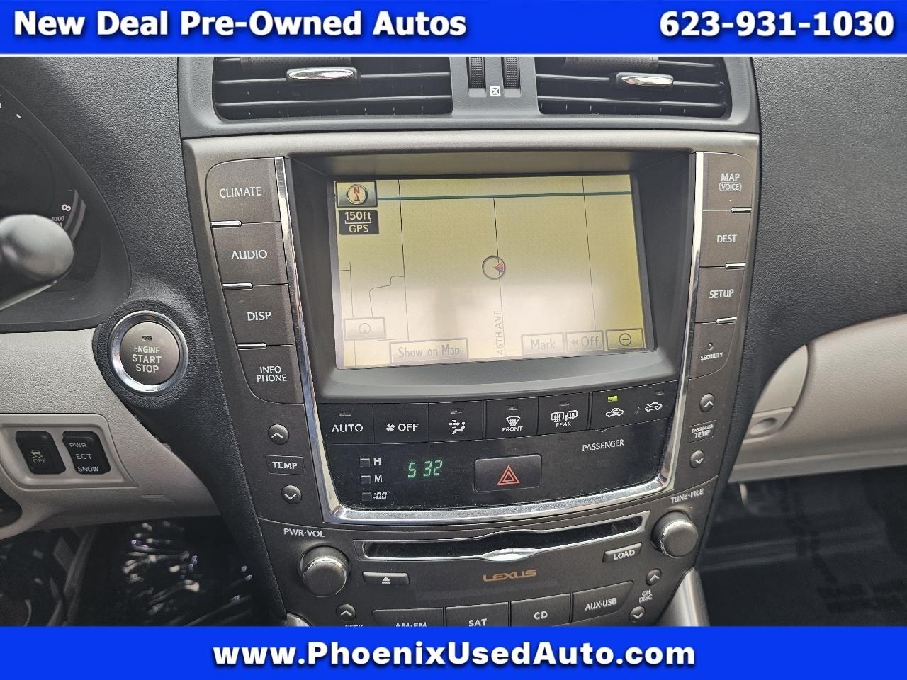 Lexus IS IS 250 6-Speed Sequential 2010