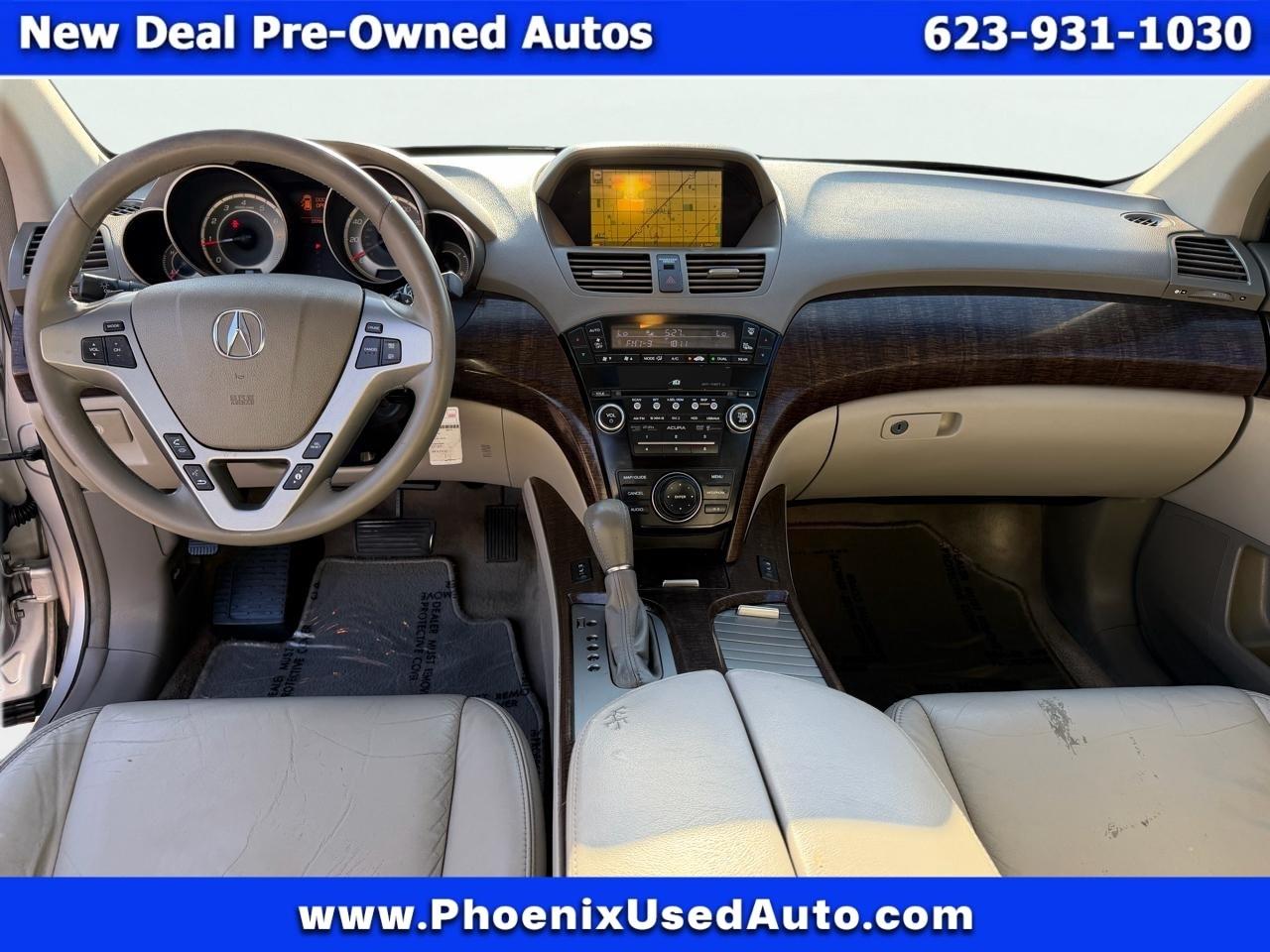 Acura MDX 6-Spd AT w/Tech Package 2011