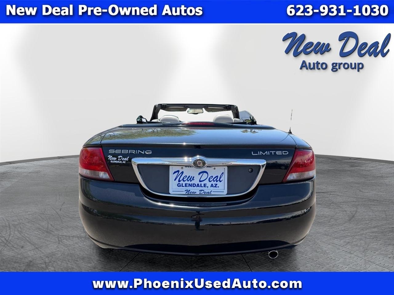 Chrysler Sebring Limited Convertible 2005
