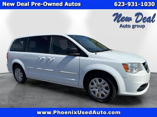 White 2016 Dodge Grand Caravan Minivan Front-Wheel Drive Automatic