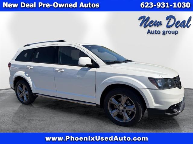 White 2016 Dodge Journey Crossroad FWD SUV / Crossover Front-Wheel Drive Automatic