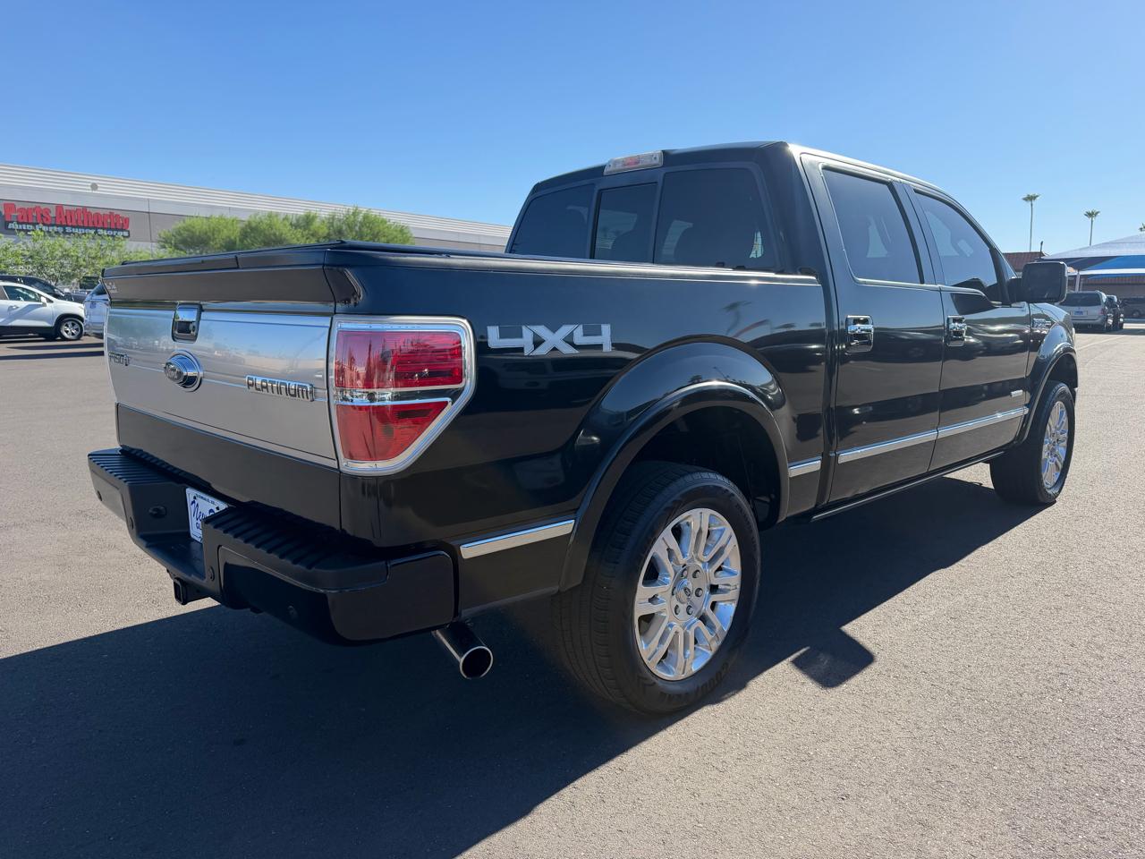 Ford F-150 4WD SuperCrew 145" Platinum 2012