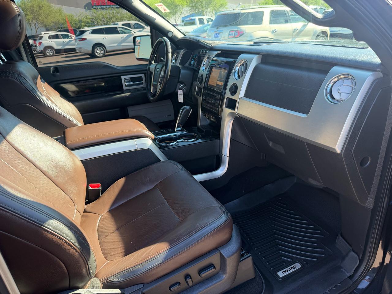 Ford F-150 4WD SuperCrew 145" Platinum 2012