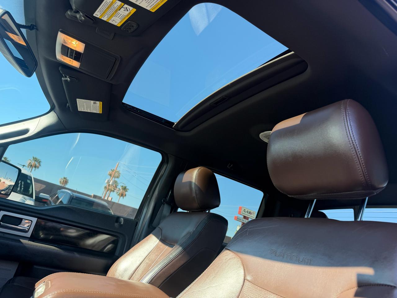 Ford F-150 4WD SuperCrew 145" Platinum 2012