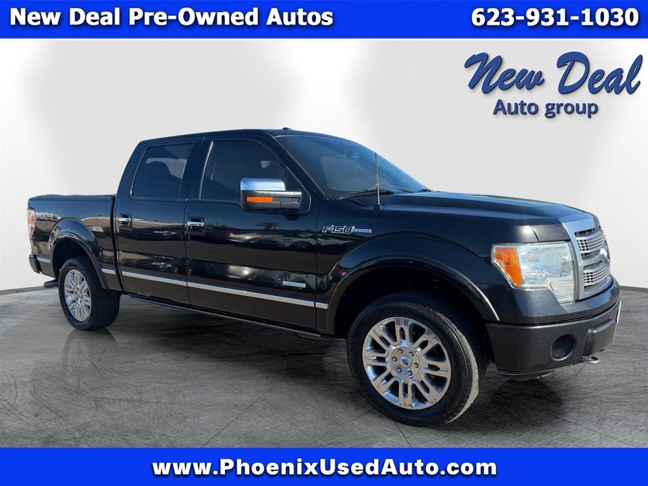 2012 Ford F-150 4WD SuperCrew 145" Platinum