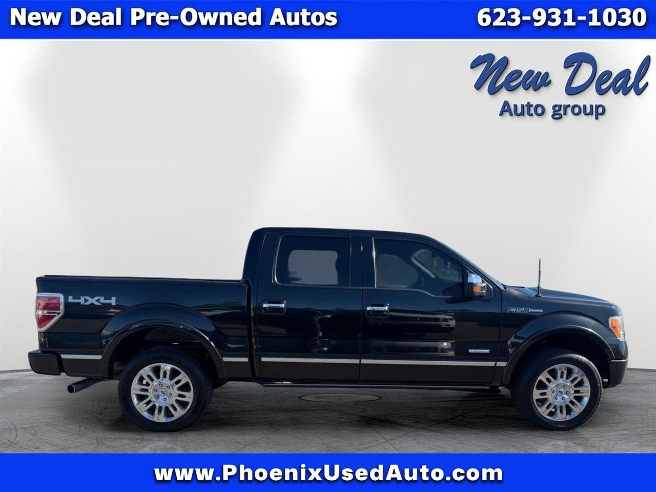 Ford F-150 4WD SuperCrew 145" Platinum 2012