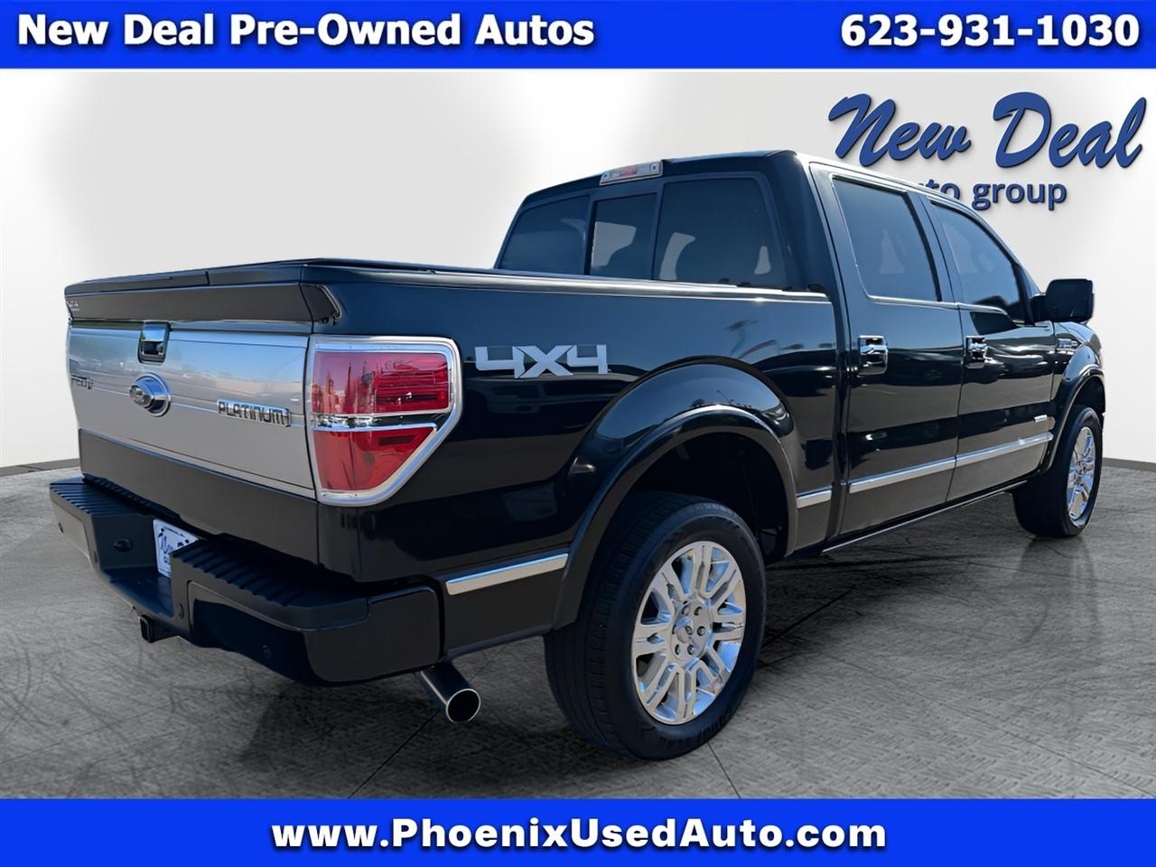 Ford F-150 4WD SuperCrew 145" Platinum 2012