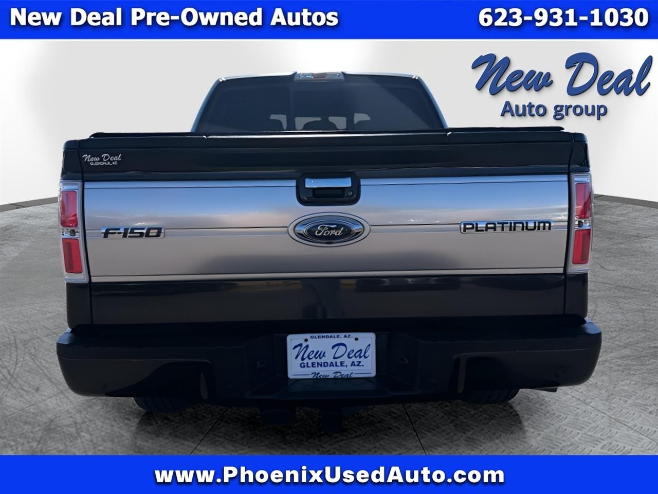 Ford F-150 4WD SuperCrew 145" Platinum 2012
