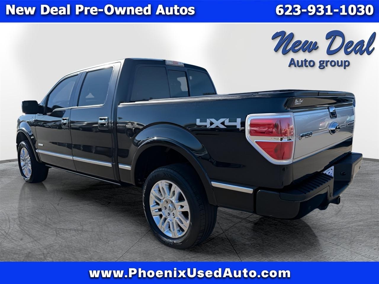 Ford F-150 4WD SuperCrew 145" Platinum 2012