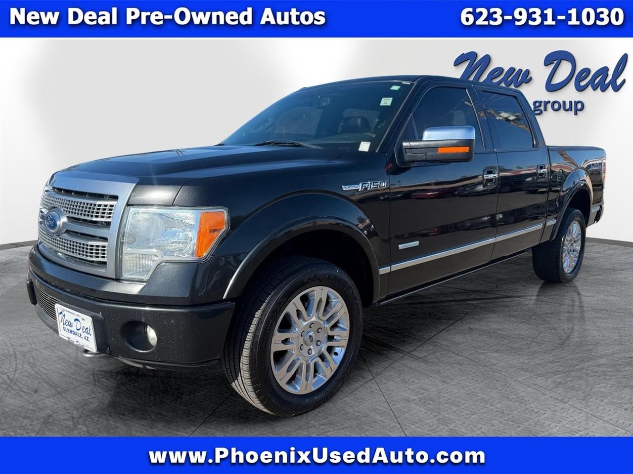 Ford F-150 4WD SuperCrew 145" Platinum 2012