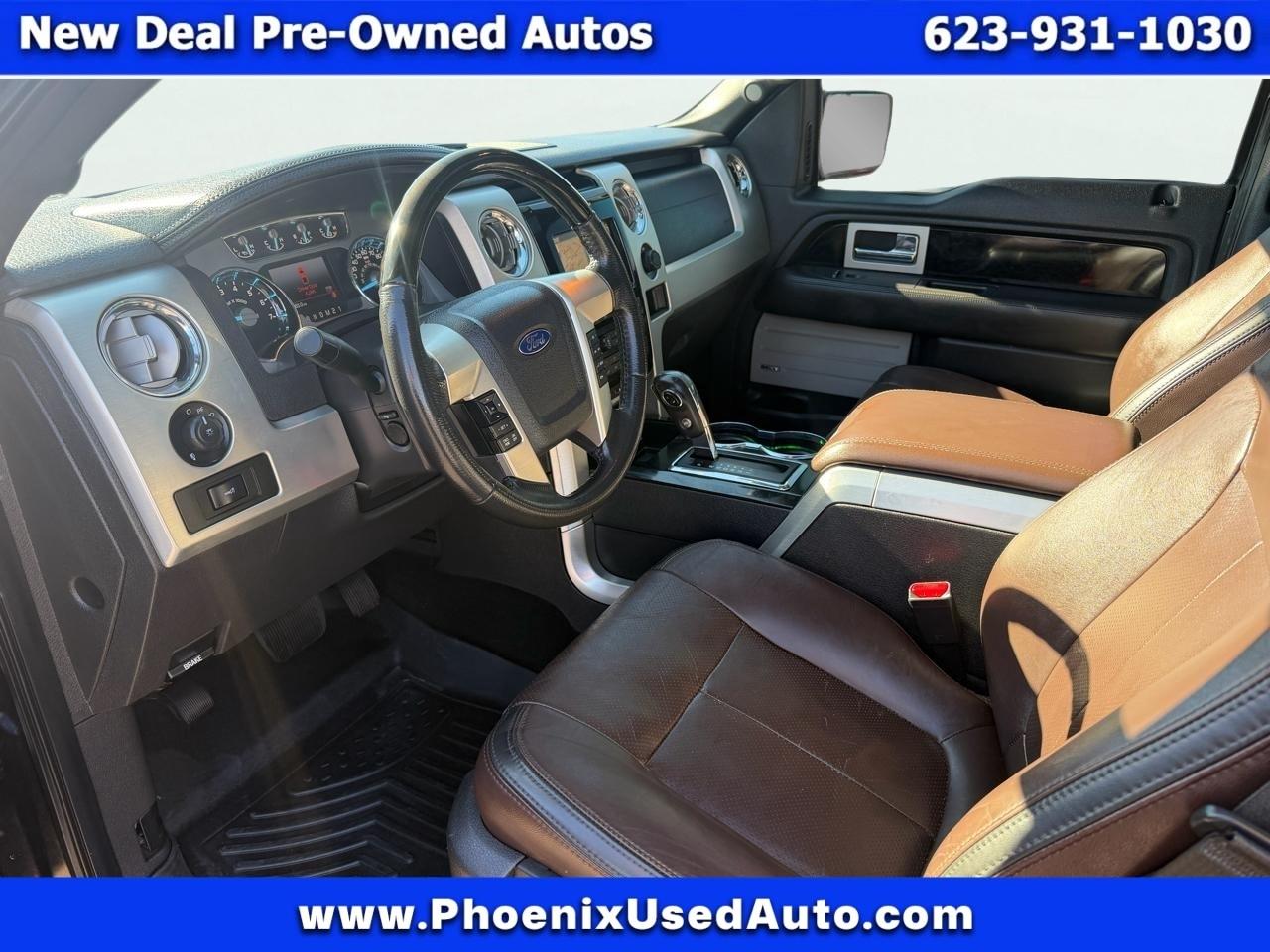 Ford F-150 4WD SuperCrew 145" Platinum 2012