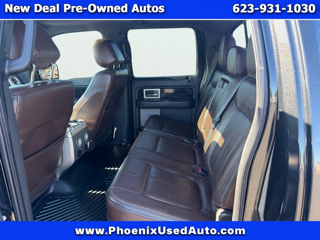 Ford F-150 4WD SuperCrew 145" Platinum 2012
